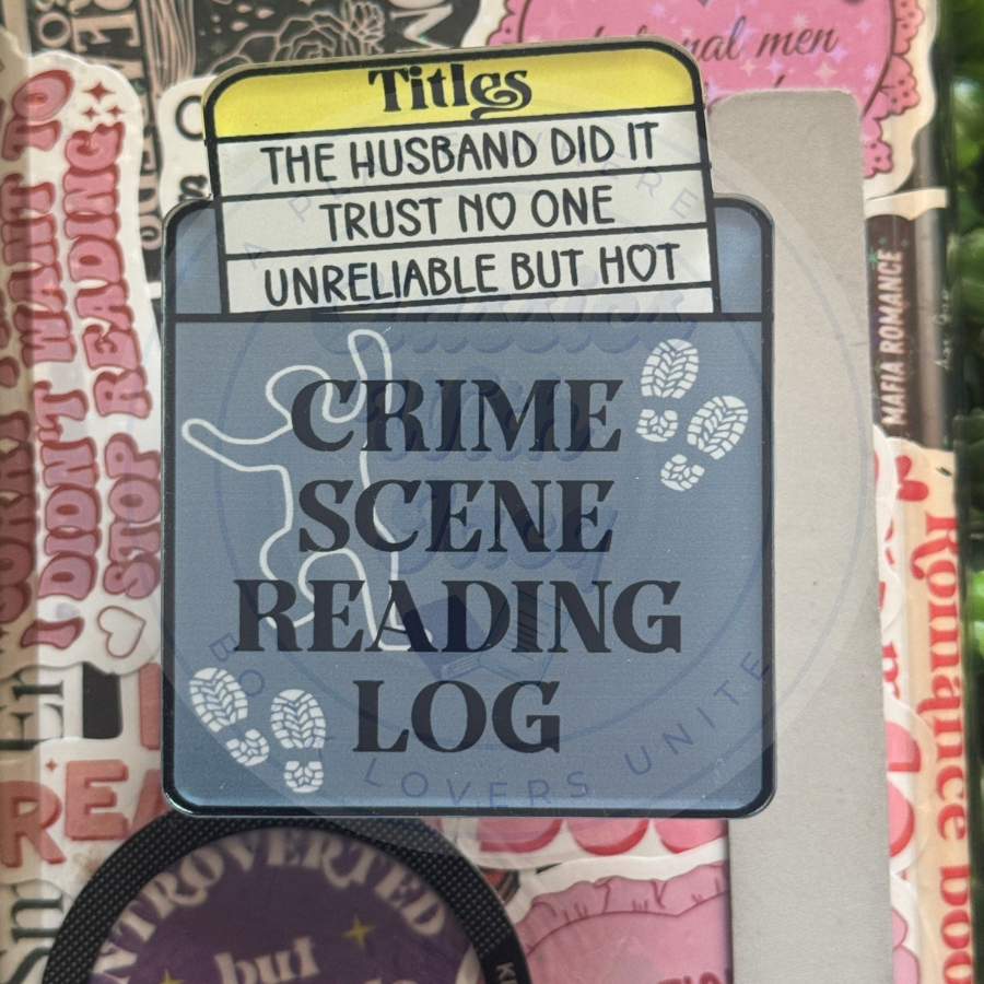 Crime Scene Reading Log Magsafe Kindle Grip