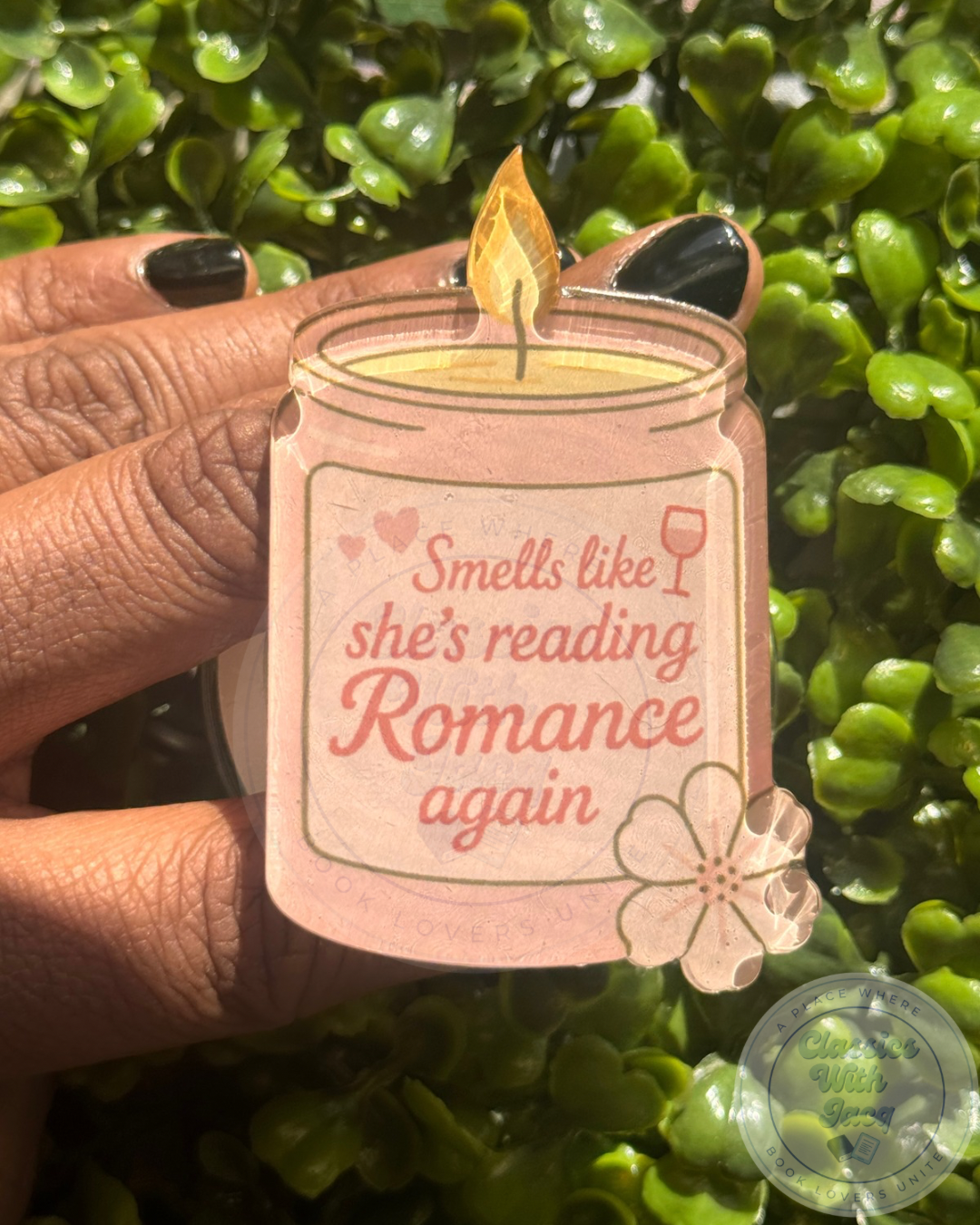 Smells like Romance Magsafe Kindle Grip