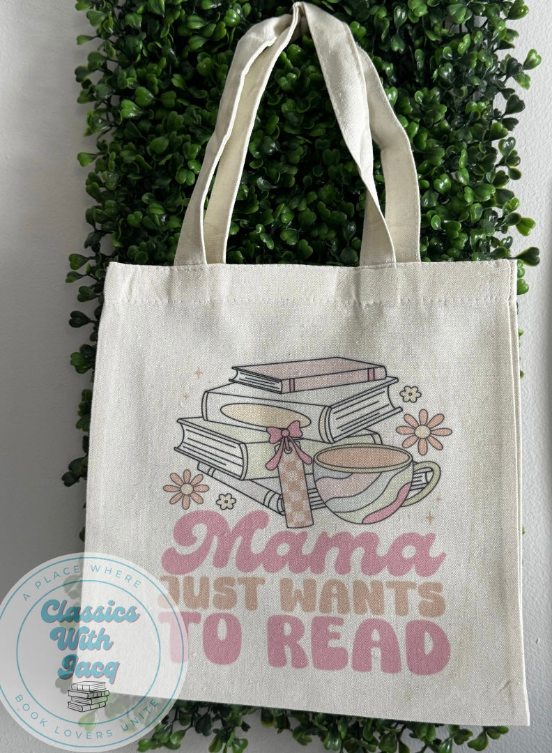 Bookish Mini Tote Bags