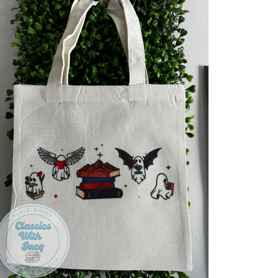 Oopsie Bookish Mini Tote Bags