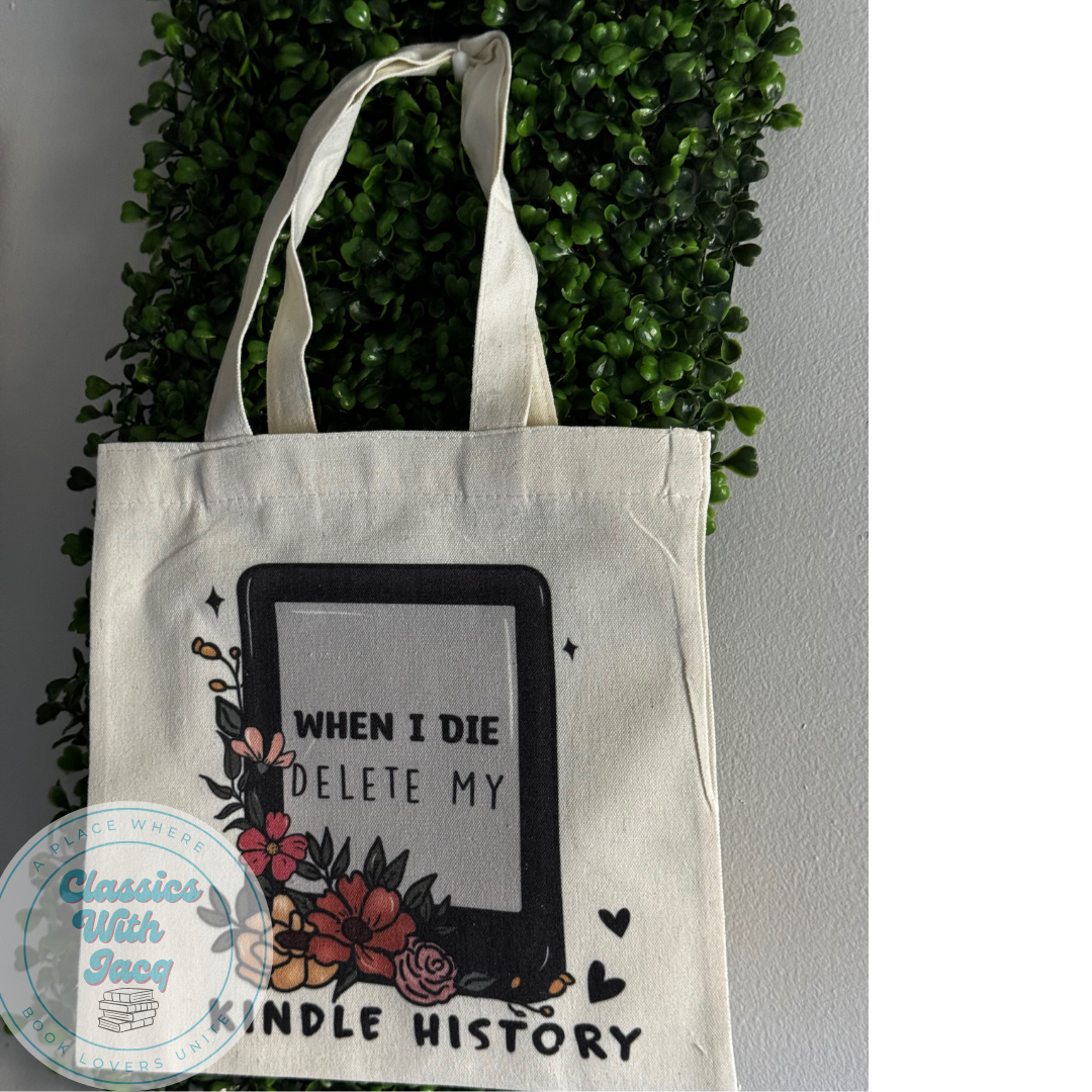 Oopsie Bookish Mini Tote Bags