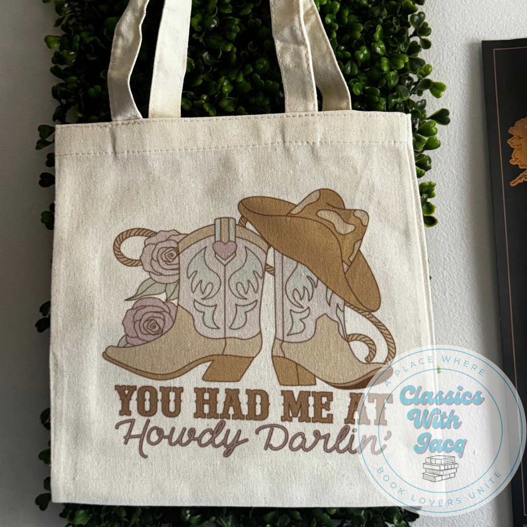 Bookish Mini Tote Bags