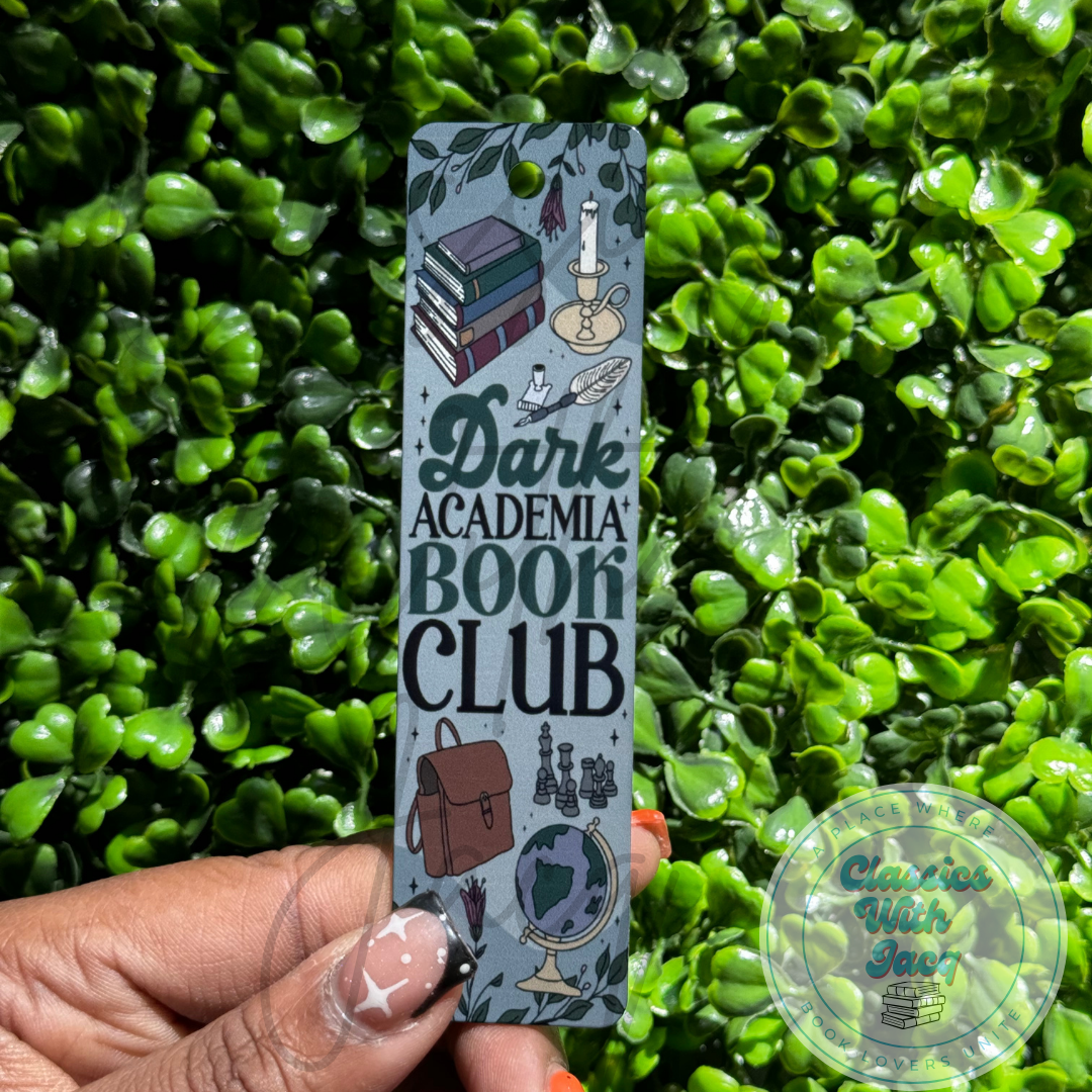 Dark Academia Metal Bookmarks