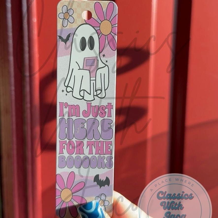 Halloween / Fall Bookish Metal Bookmarks