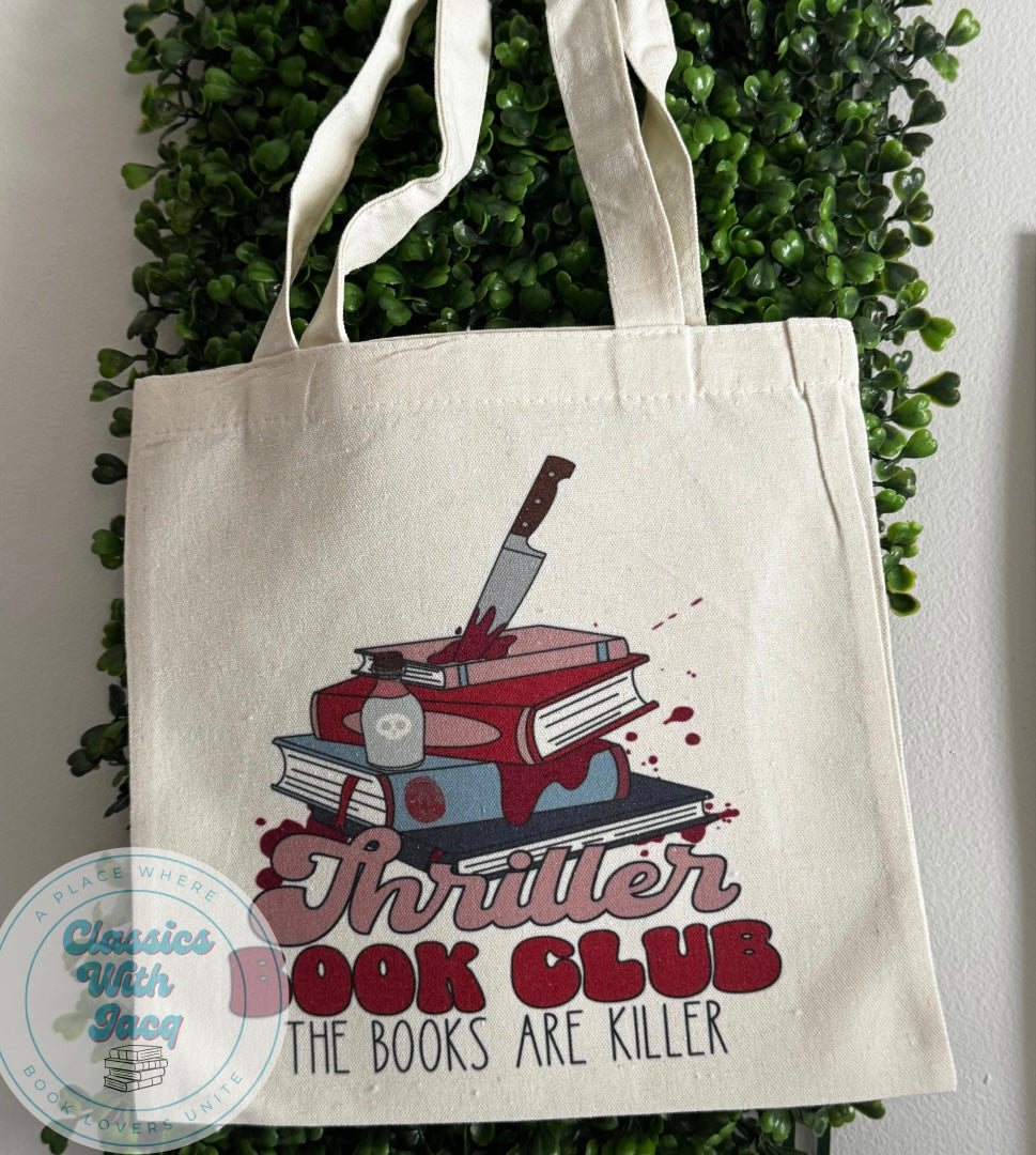 Bookish Mini Tote Bags