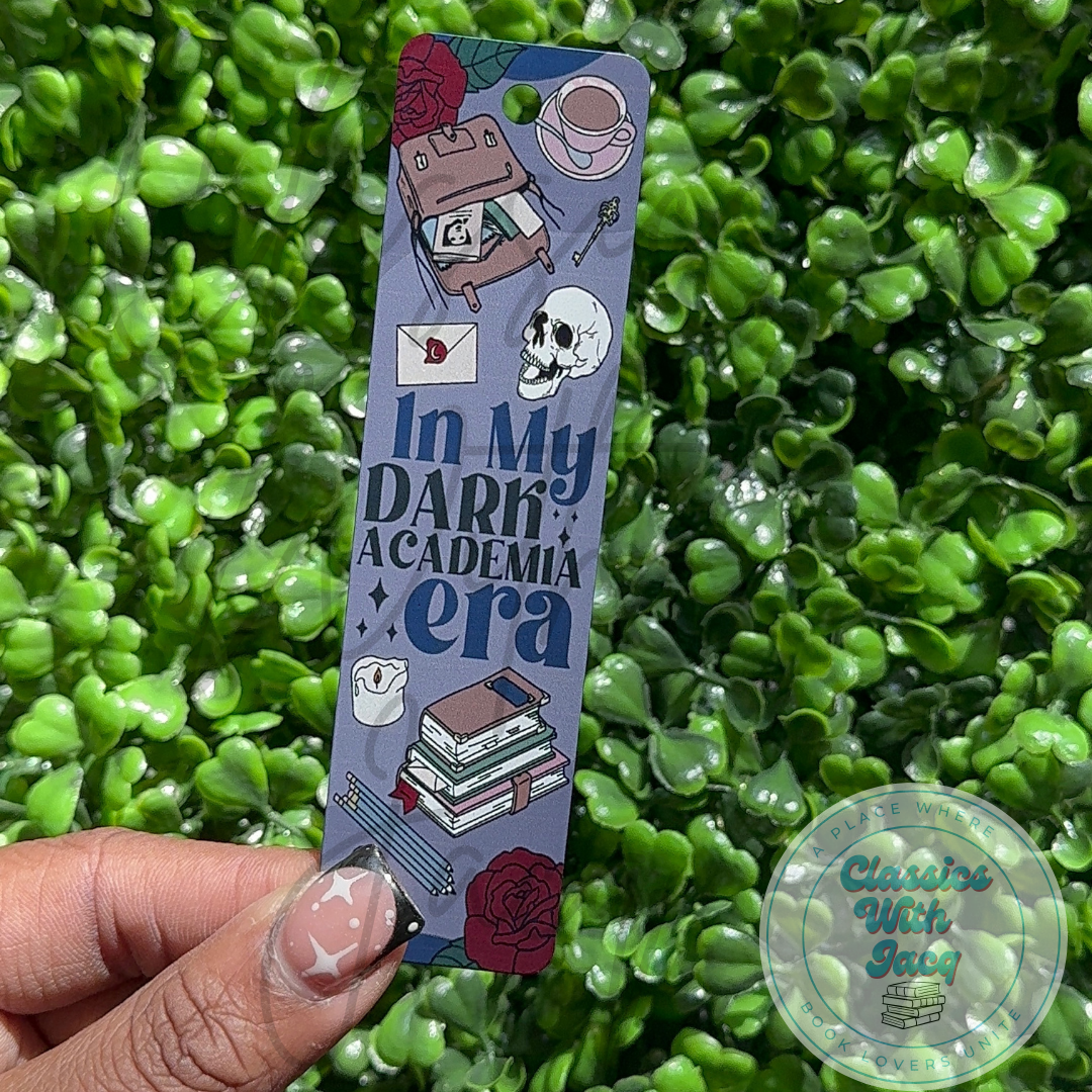 Dark Academia Metal Bookmarks