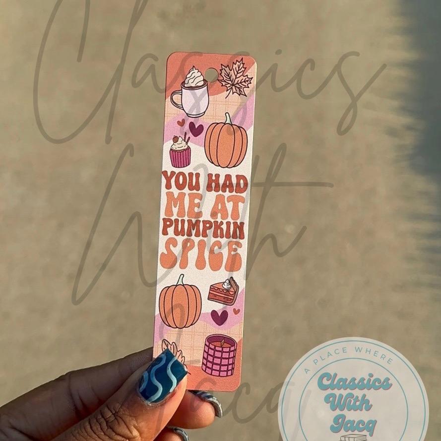Halloween / Fall Bookish Metal Bookmarks
