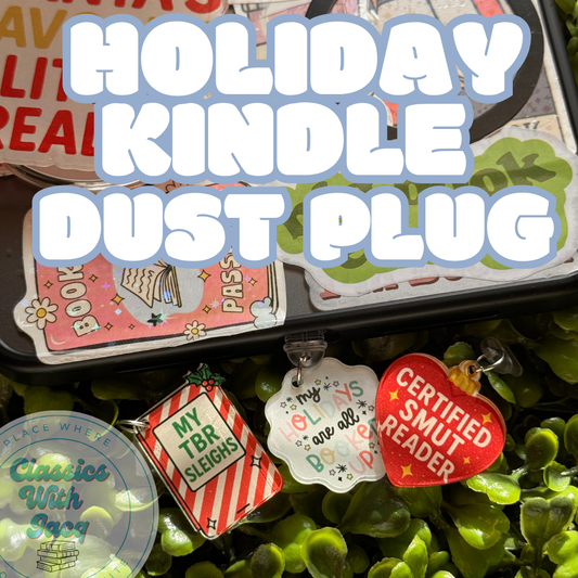 Holiday Kindle Dust Plug