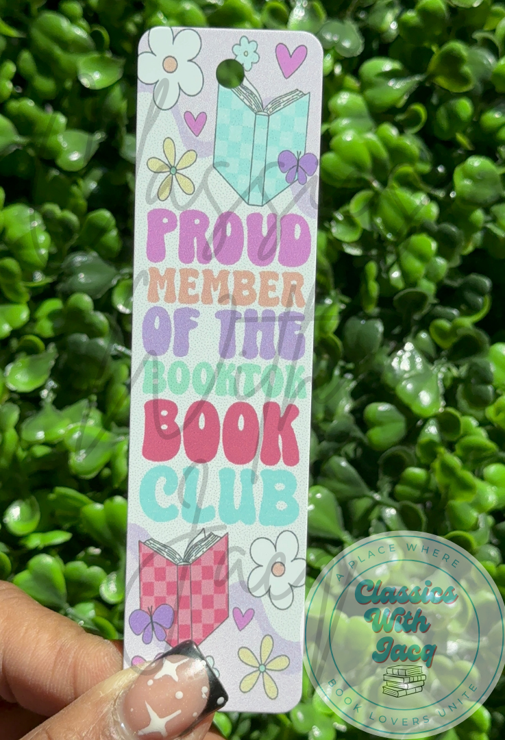 Booktok Metal Bookmarks