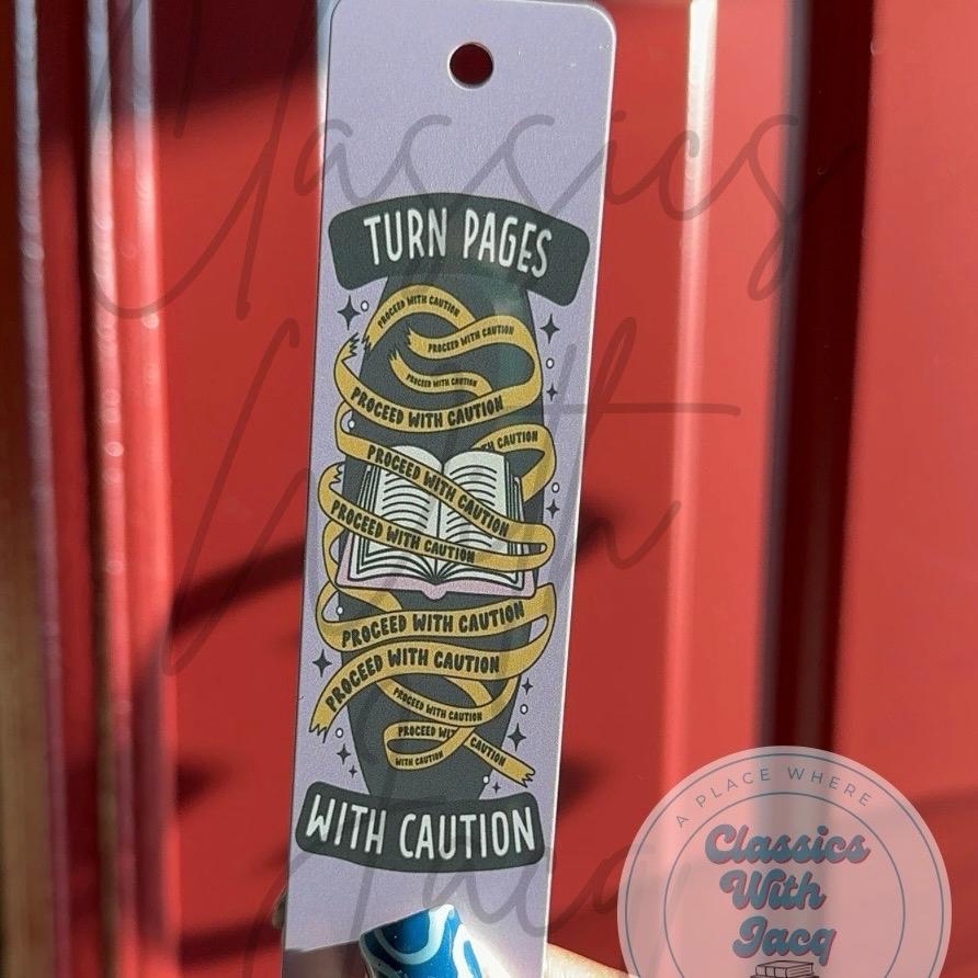 Halloween / Fall Bookish Metal Bookmarks