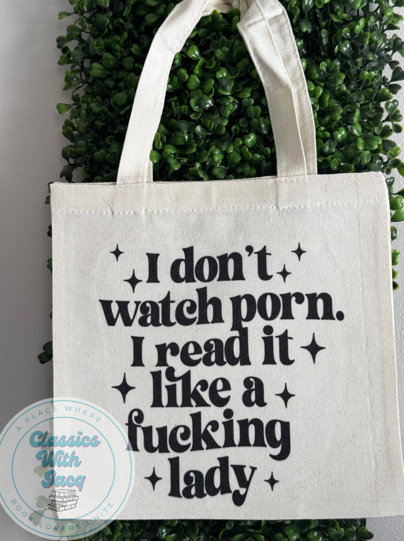Bookish Mini Tote Bags