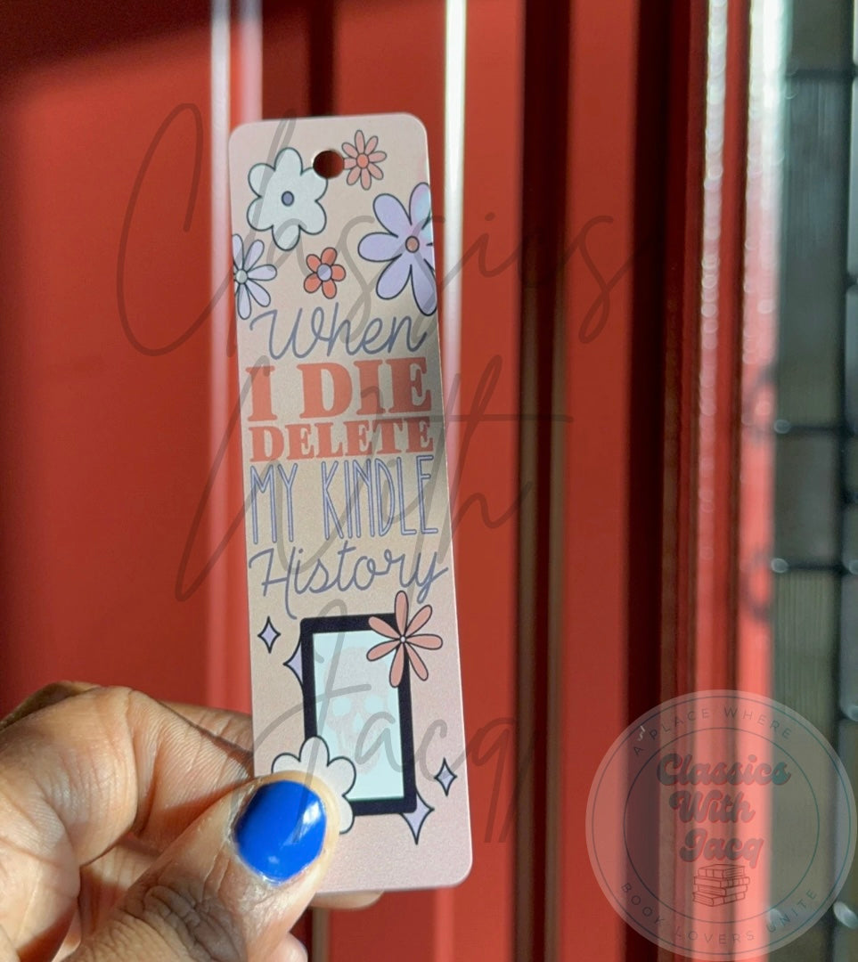Bookish Metal Bookmarks