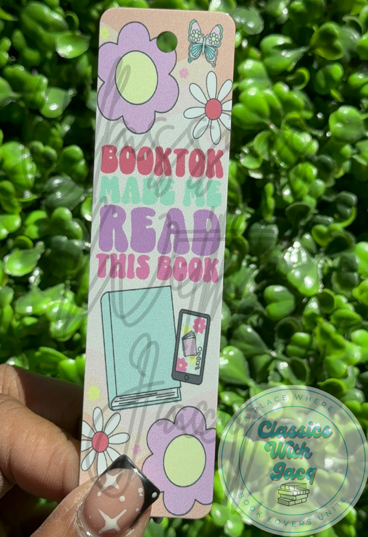 Booktok Metal Bookmarks