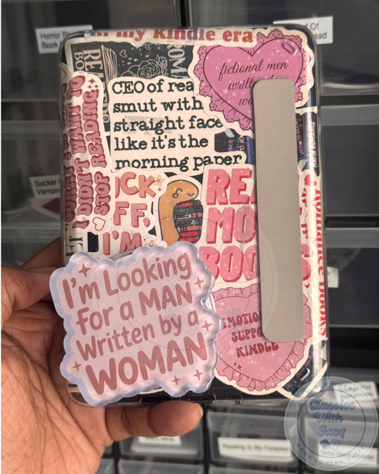 I’m Looking for A Man Written By A Woman Kindle MagSafe Grip