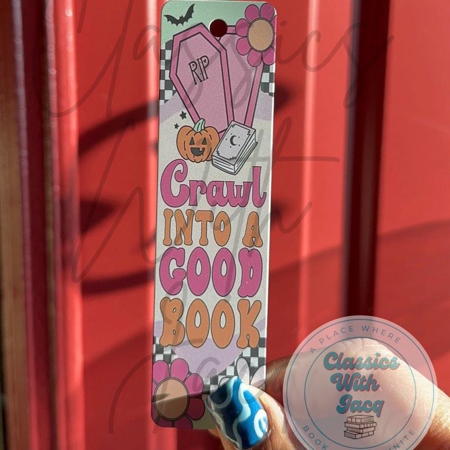 Halloween / Fall Bookish Metal Bookmarks