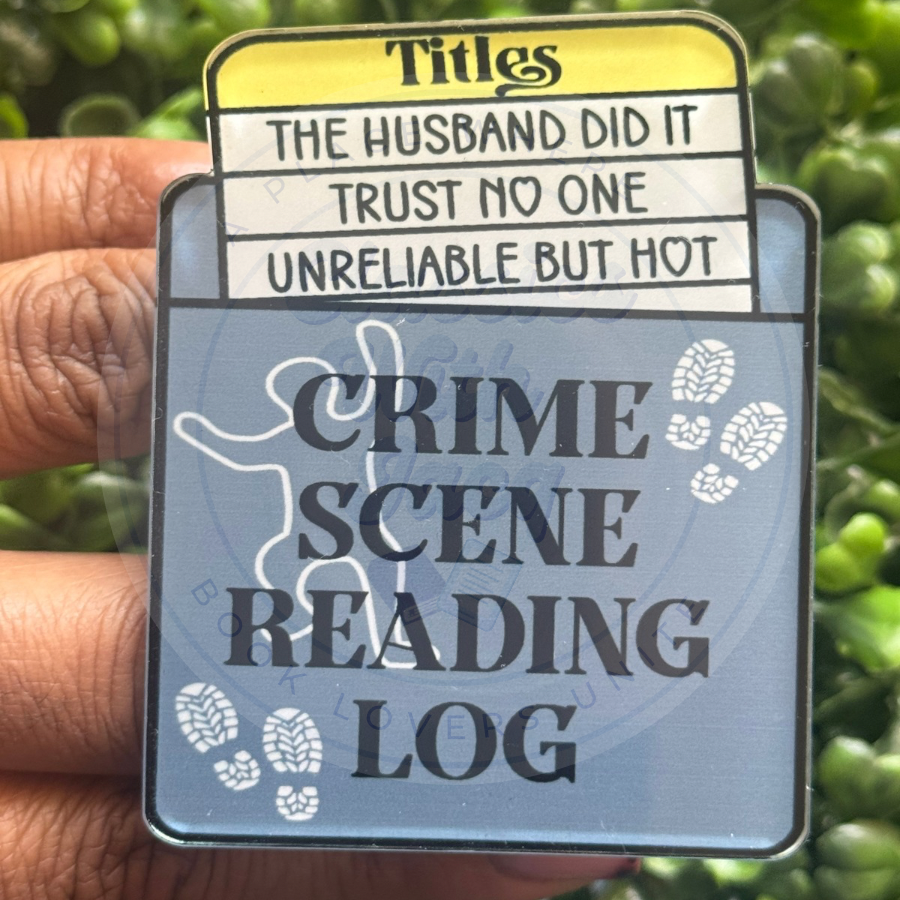 Crime Scene Reading Log Magsafe Kindle Grip
