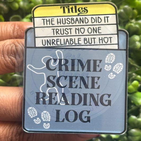 Crime Scene Reading Log Magsafe Kindle Grip