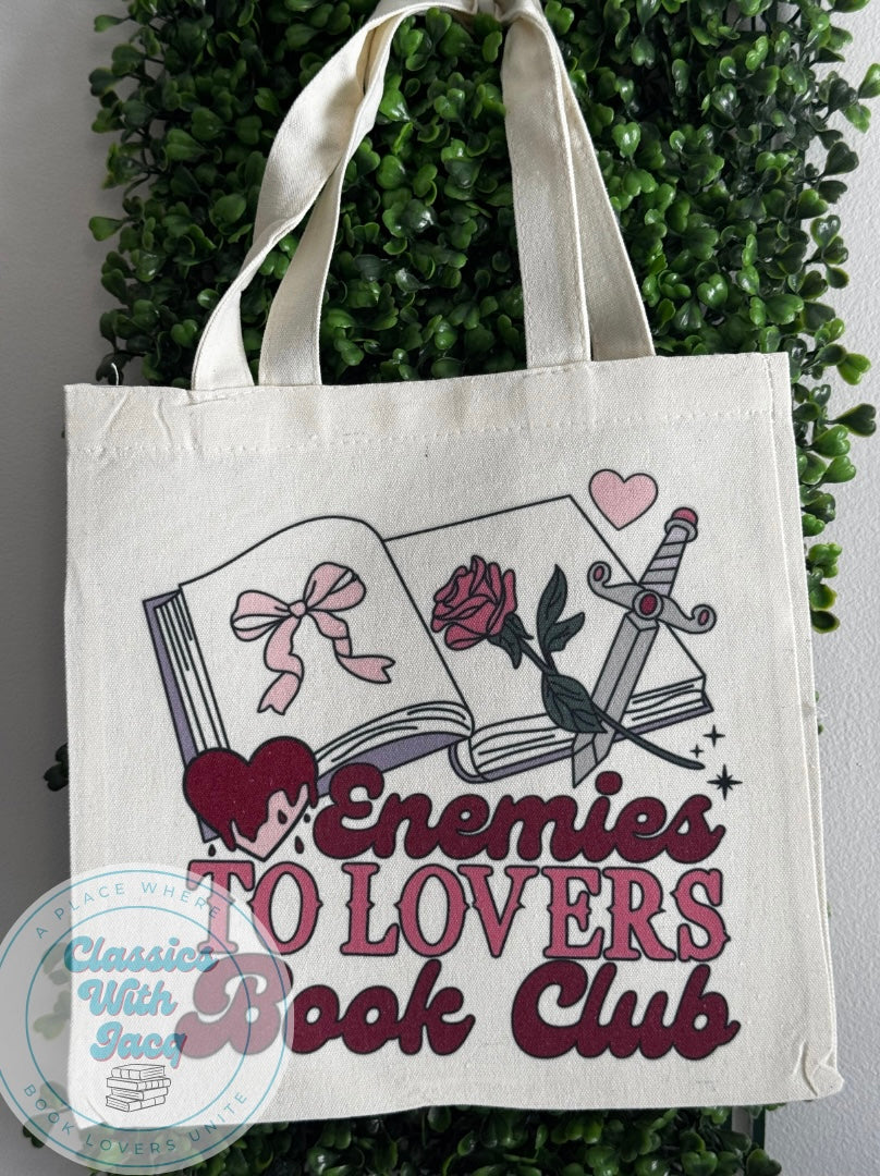 Bookish Mini Tote Bags