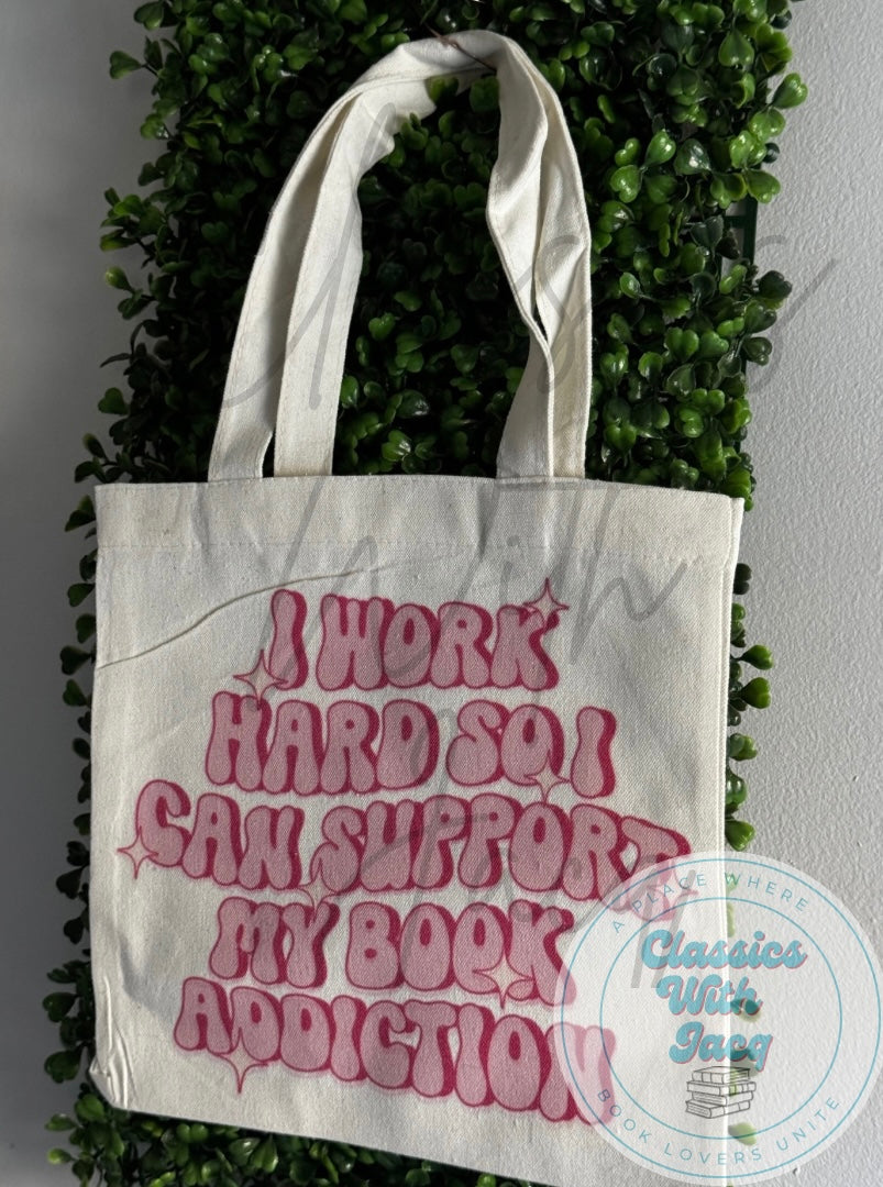 Bookish Mini Tote Bags