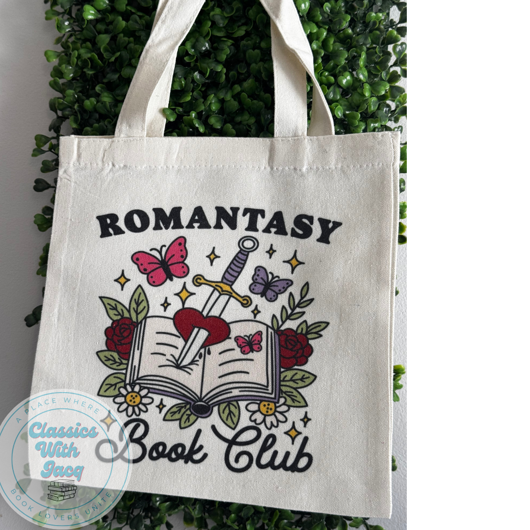 Oopsie Bookish Mini Tote Bags