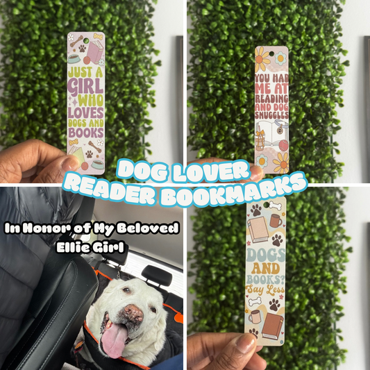 Dog lover Reader Bookmarks