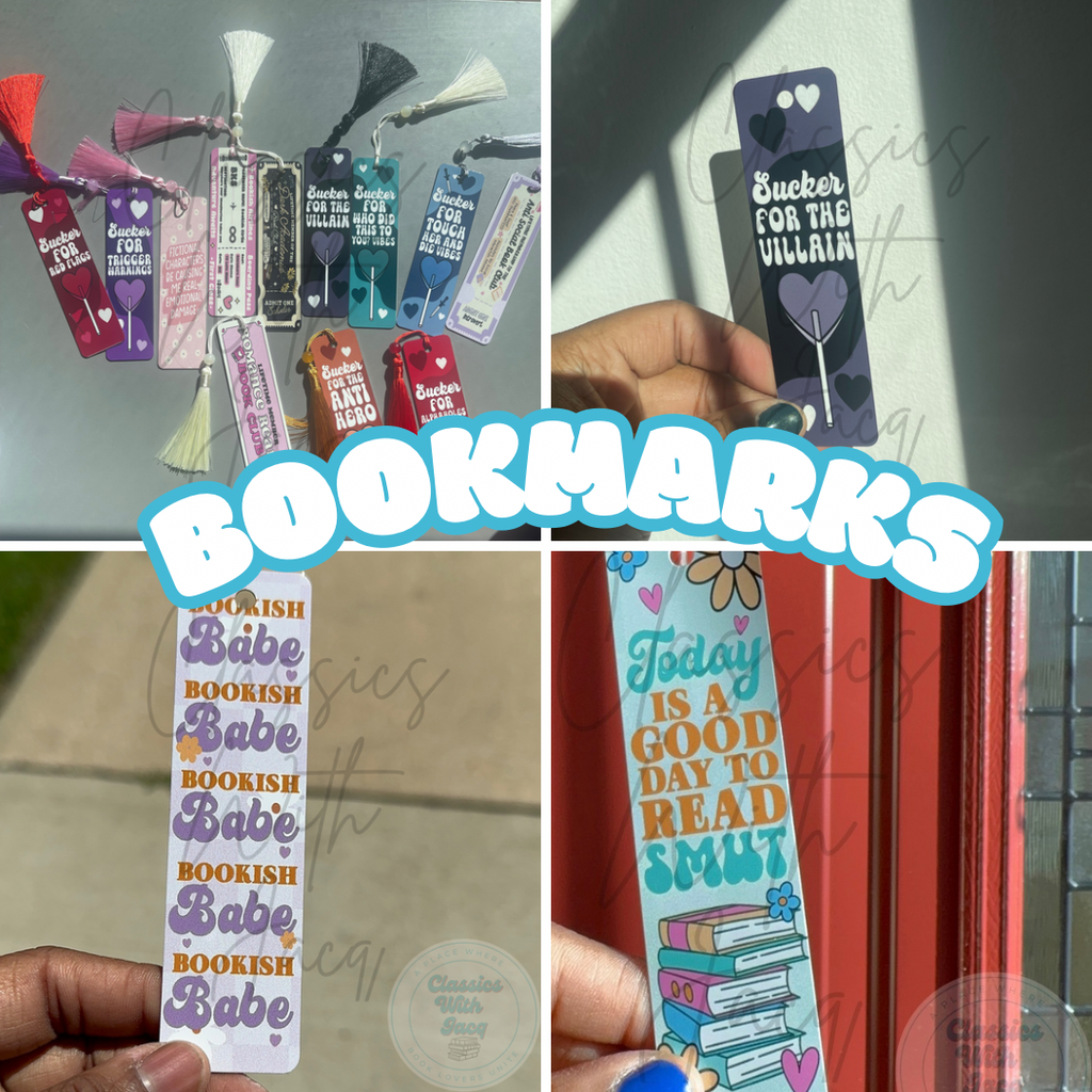 Bookish Metal Bookmarks