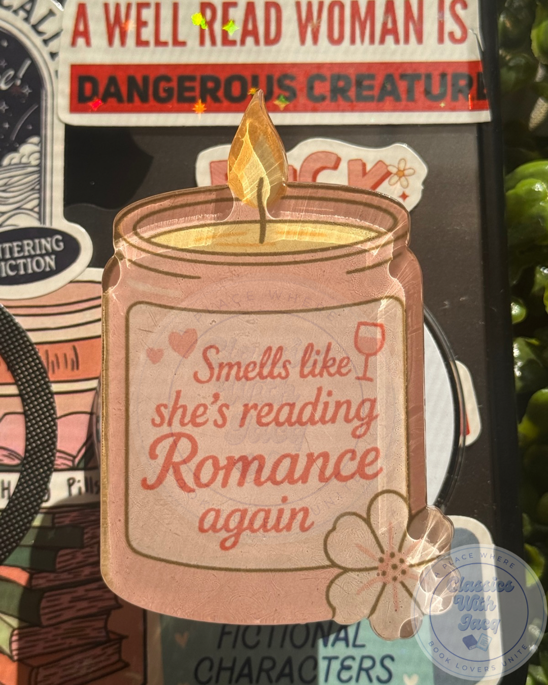 Smells like Romance Magsafe Kindle Grip
