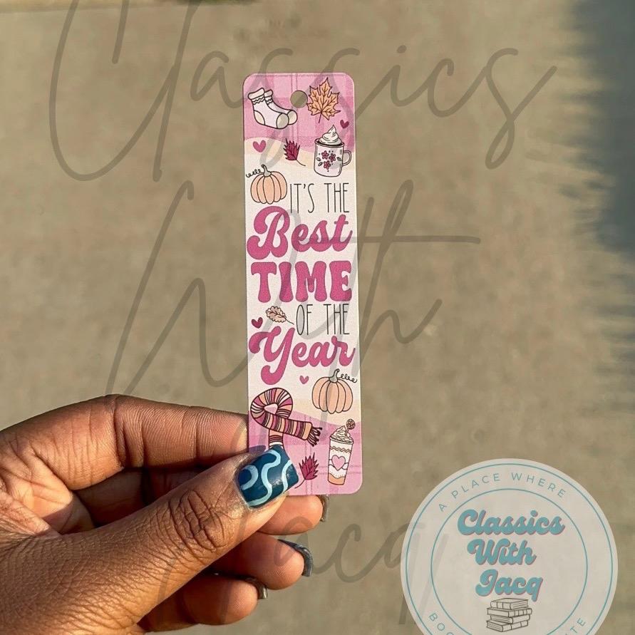 Halloween / Fall Bookish Metal Bookmarks